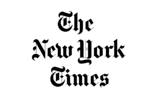 A black and white image of the new york times.