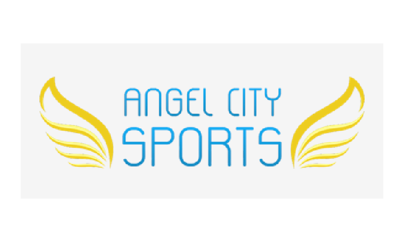 A logo of angel city sports