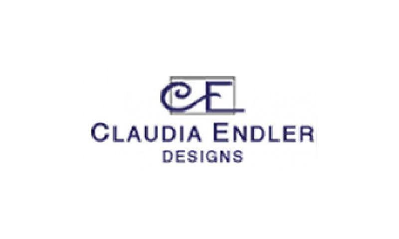 A logo of claudia endler designs