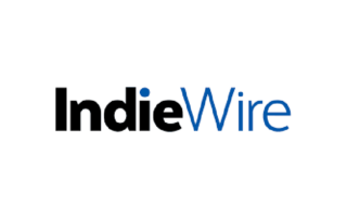 A logo for indiewire.