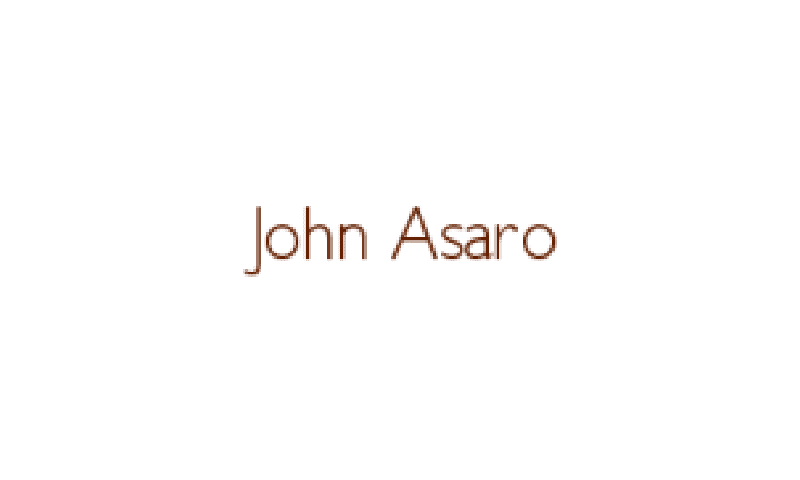 A black background with the name john aero
