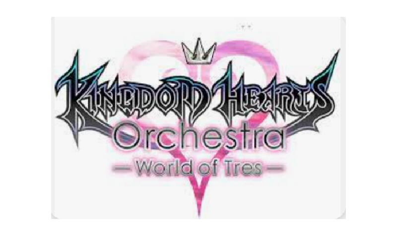 A logo for the kingdom hearts orchestra.